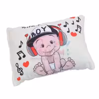 بالش بچگانه مخمل چاپی