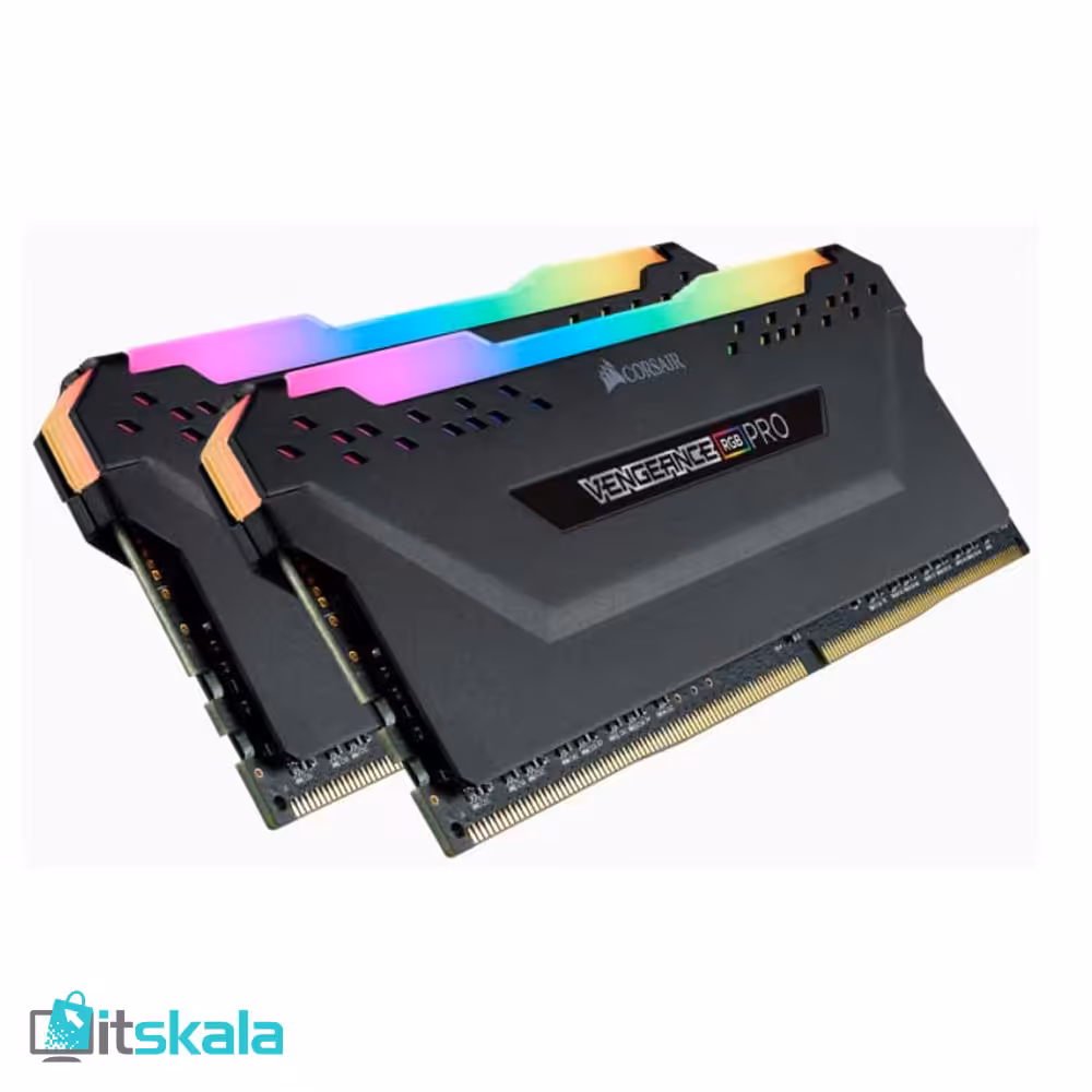 قیمت و خرید رم دسکتاپ دو کاناله کرسیر مدل VENGEANCE RGB PRO با فرکانس 3200 مگاهرتز و حافظه 32 گیگابایت | ITSKALA