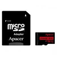کارت حافظه میکرو اس دی اپیسر مدل MicroSD XC CL10 U1 UHS l V10 A1 W/1 R100 به همراه آداپتور ظرفیت 256 گیگابایت