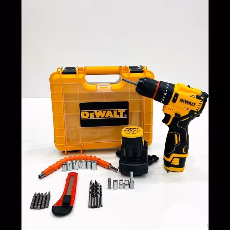 دریل شارژی براشلس24ولت دیوالت