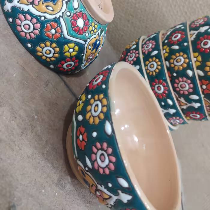 کاسه انارخوری یلدا سفال