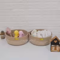 سبدقیطان ست دوعددی قطر 25 در11.سبد قیطان .باکس لوسیون .باکس پوشک .ست سیسمونی .سبدقیطانی.سبدقیطانی .