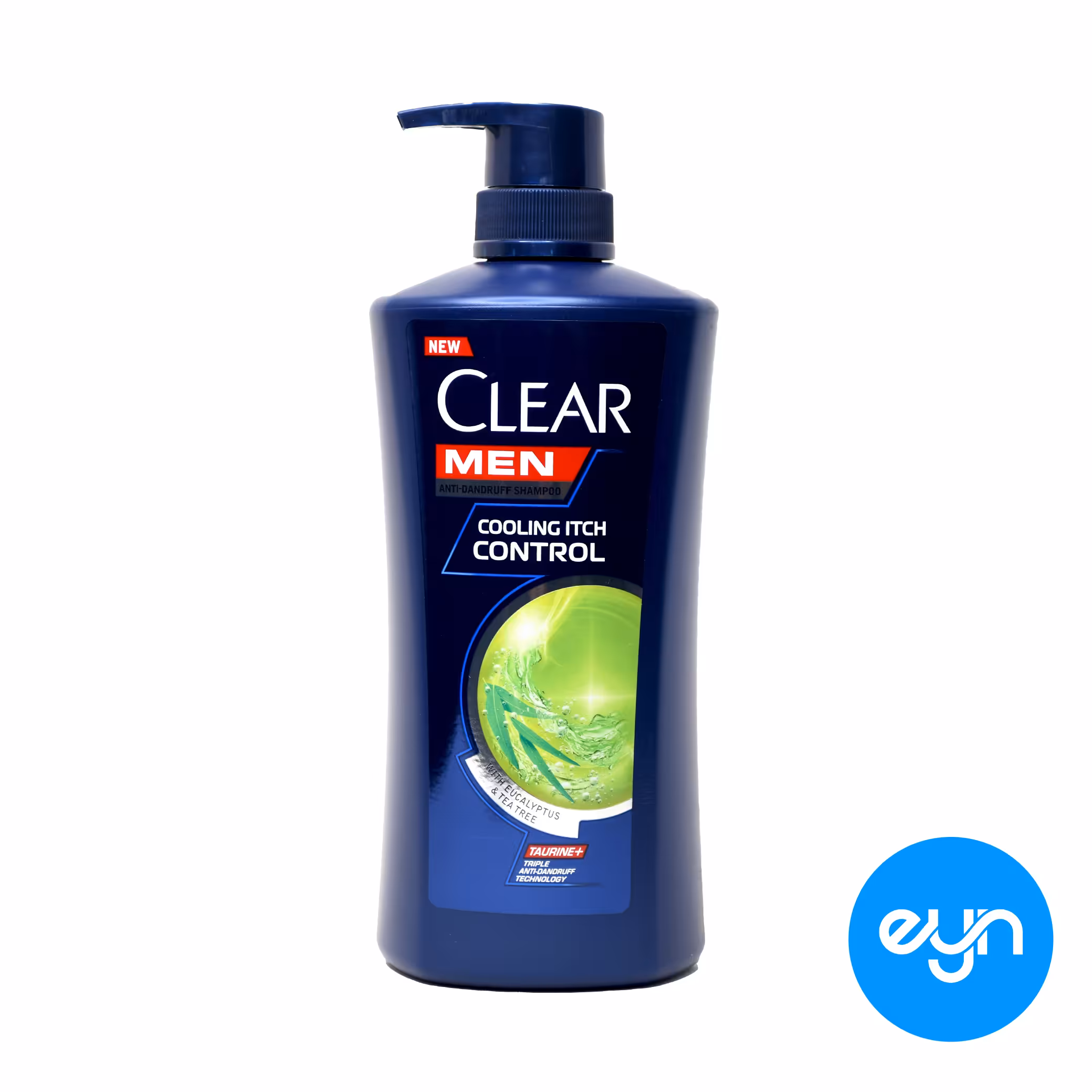 شامپو سر کلیر مردانه مدل خنک کننده چای Clear cooling itch Control حجم 650 میل تایلندی