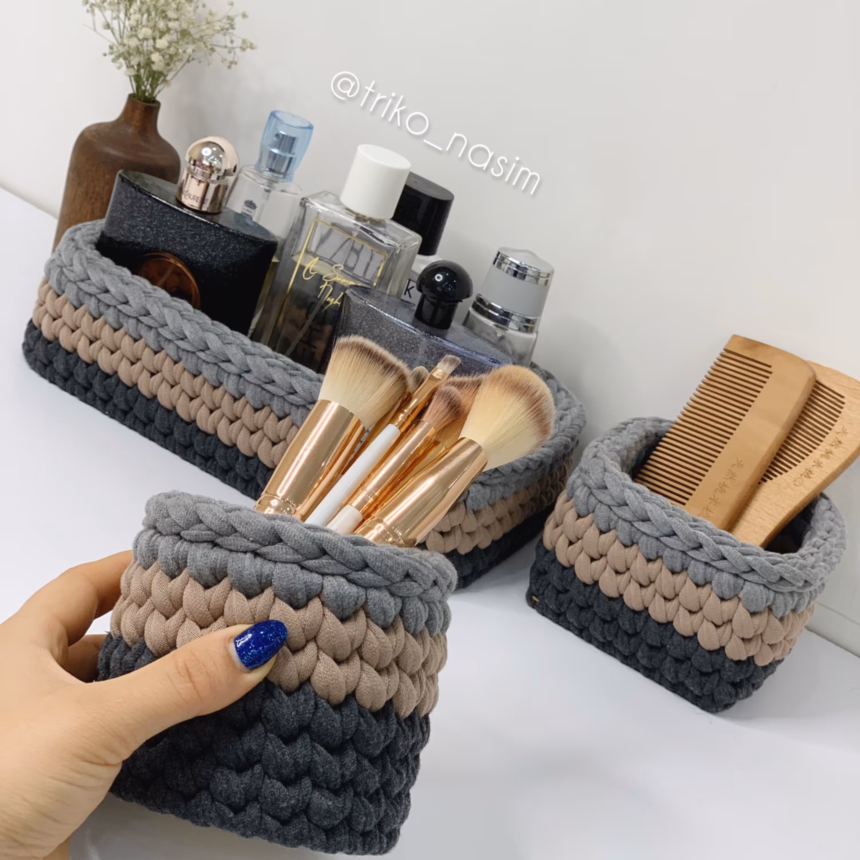 سبد تریکو مناسب آرایش و سبسمونیl