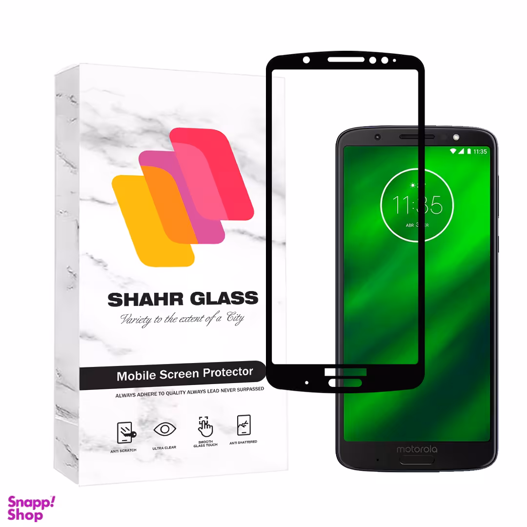 محافظ صفحه نمایش گوشی موبایل شهر گلس مدل CRMSNWSH مناسب برای موتورولا Moto G6 Plus