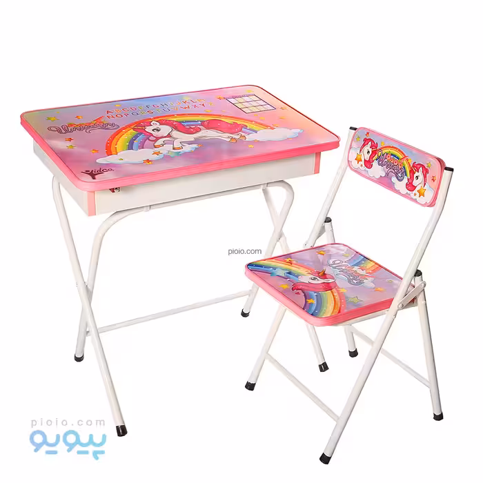 میز تحریر محفظه دار طرح یونی کورن