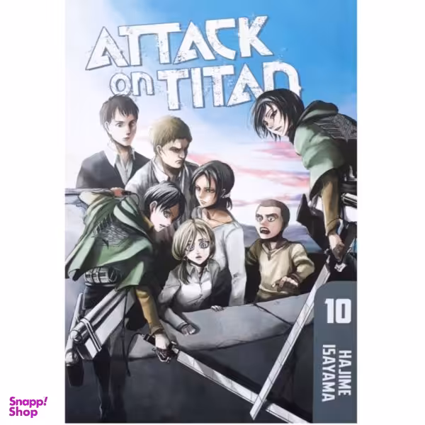 کتاب Attack on Titan 10 اثر Isayama Hajime انتشارات Kodansha Comics