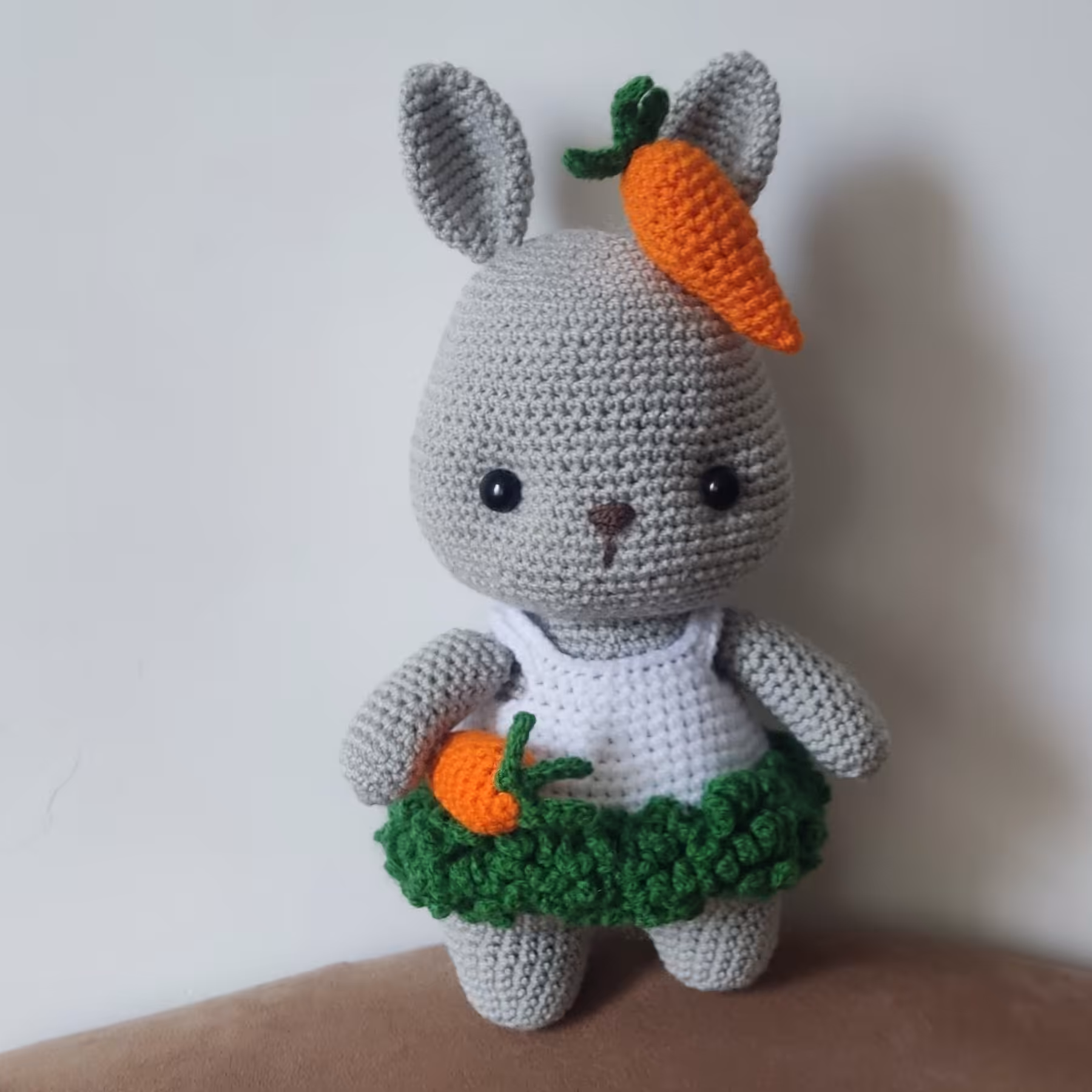 عروسک بافت خرگوش هویجی