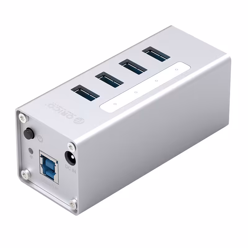 هاب 4 پورت USB3.0 آداپتوری اوریکو مدل A3H4-U3-NBC