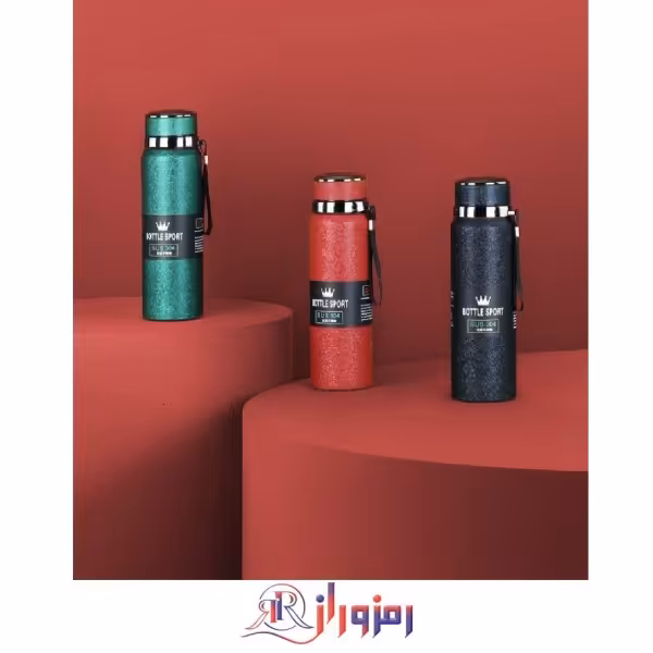 فلاسک طرح چرم diwangxin استیل 305 ظرفیت 800 میا کد 40111