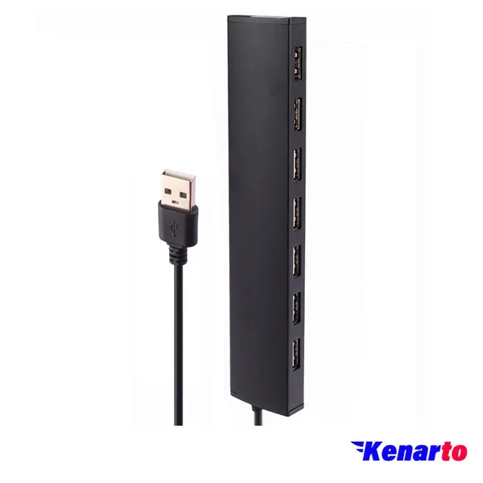 هاب 7 پورت USB20 کی نت مدل K-HUAMH407