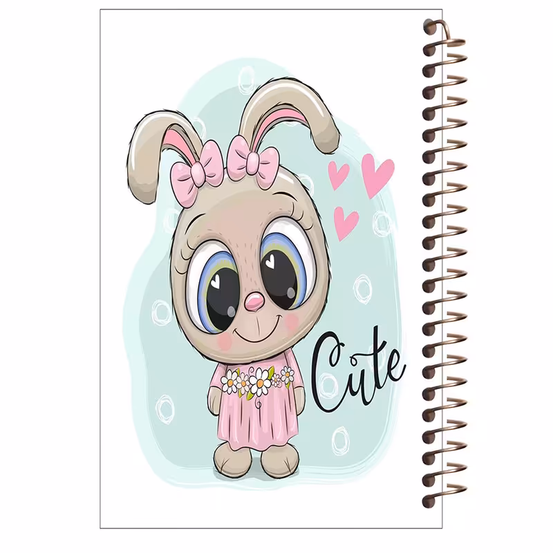 دفتر مشق مشایخ طرح خرگوش کد 2027