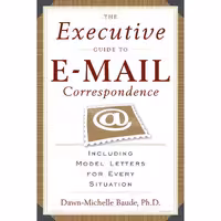 کتاب زبان اصلی The Executive Guide to Email Correspondence انتشارات Weiser