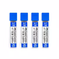 نوک مداد نوکی 0.7 میلی متری فابر کاستل مدل superfine بسته 4 عددی