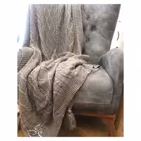 شال مبل مدل بافت رنگ نسکافه ای سایز 170