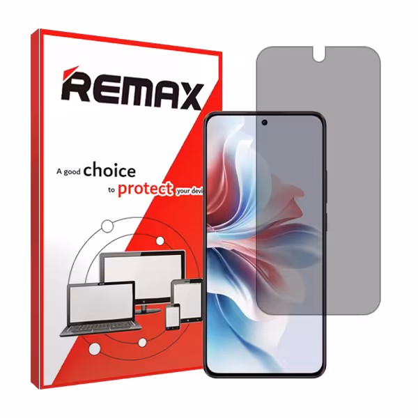 گلس اوپو F25 Pro مدل هیدروژلی پرایوسی برند ریمکس کد S