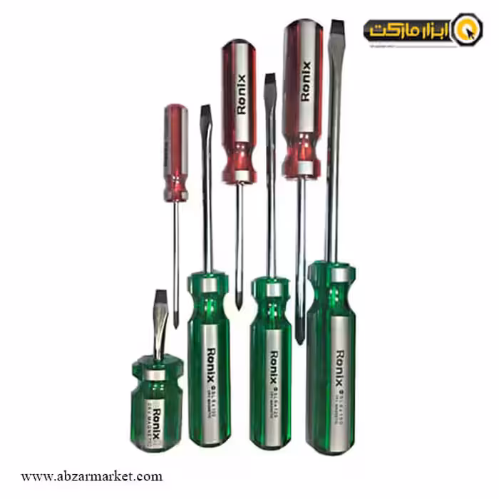 ست پیچ گوشتی دو سو و چهارسو رونیکس 7 عددی مدل RH-2701