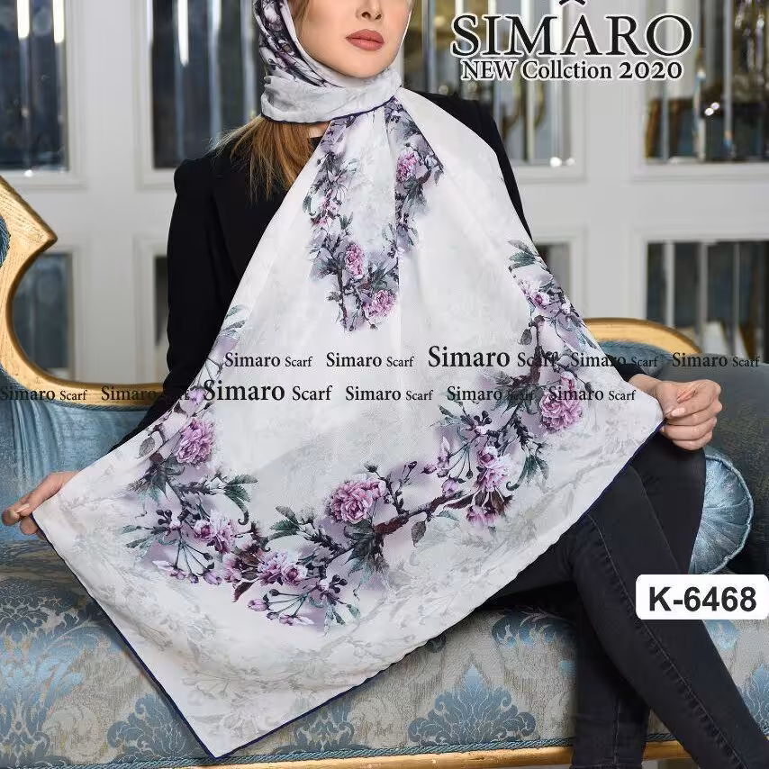 روسری نخ کریستال نگینی 020