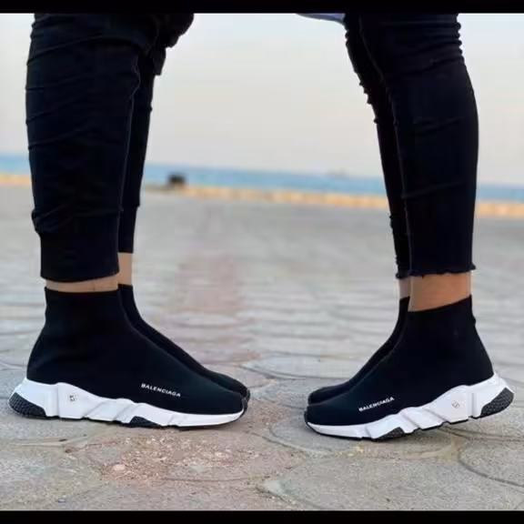 کتونی  ست زنانه و مردانه بالنسیگا جورابی 