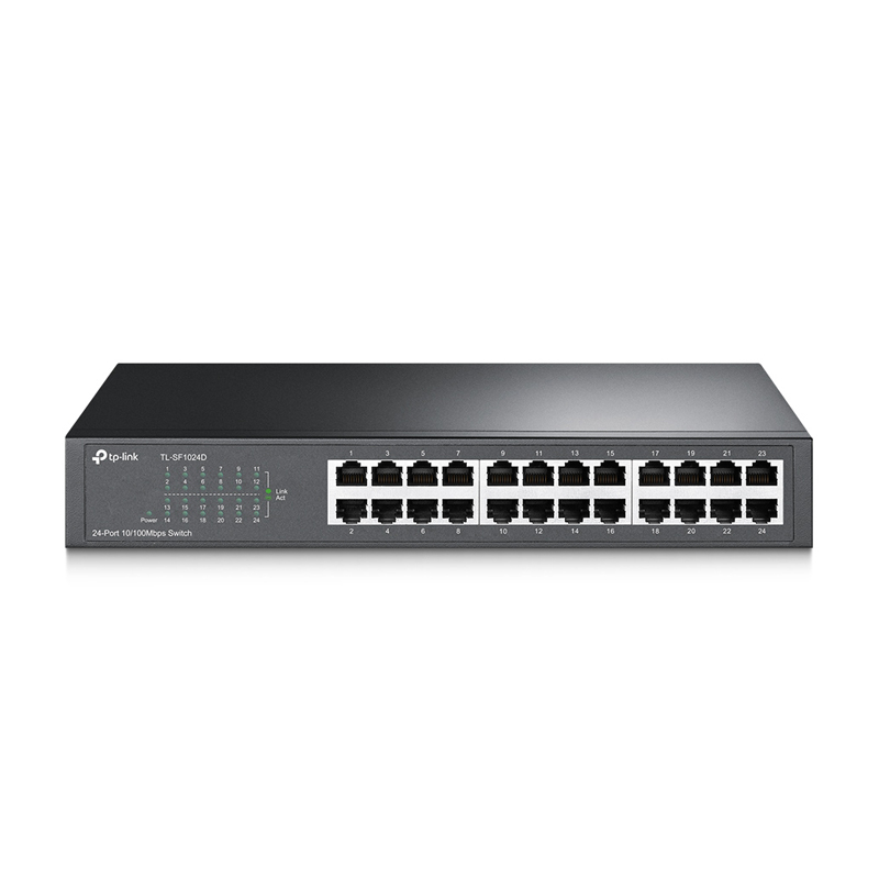 قیمت و خرید سوييچ 24 پورت مگابيت و رکمونت تی پی لینک مدل TL-SF1024 | یاس ارتباط
