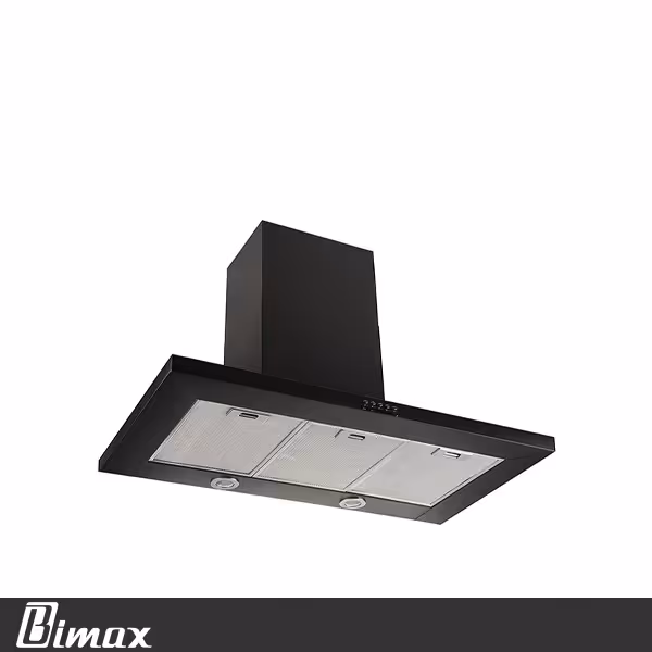 هود آشپزخانه بیمکث مدل 7002 سایز 80 مشکی