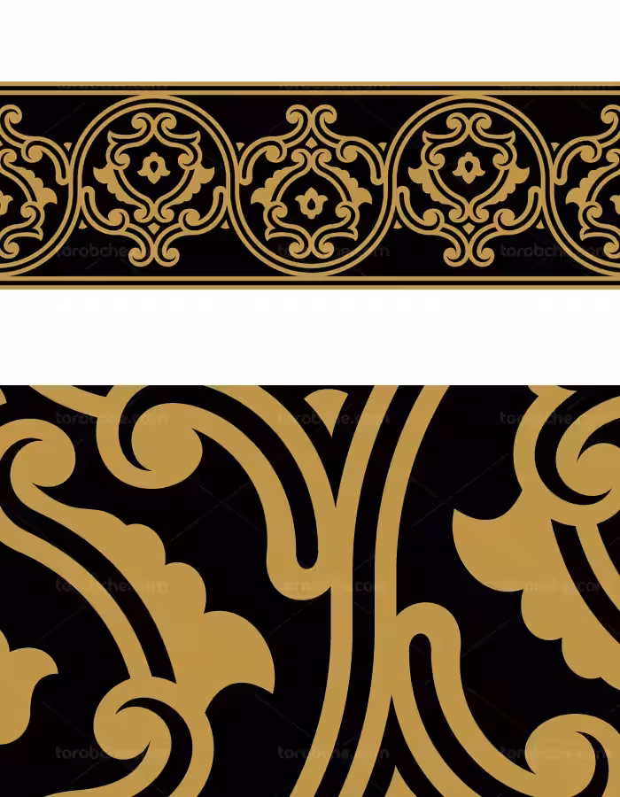 وکتور طرح نماد و المان اسلامی شماره 05 - گرافیک با طعم تربچه