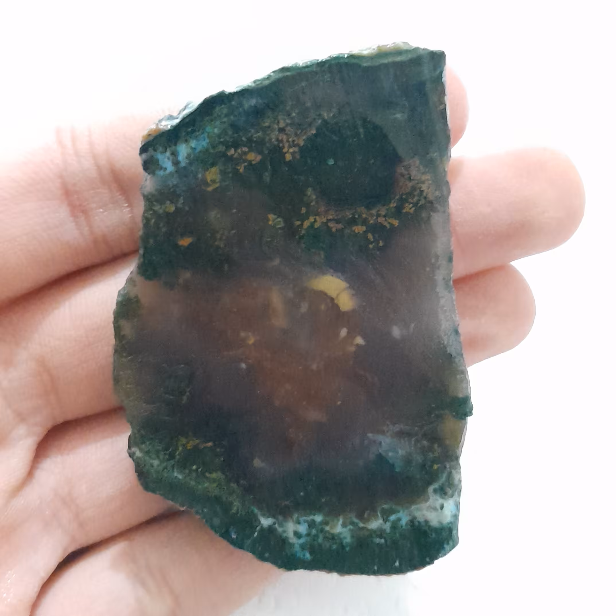 اسلایس سنگ عقیق منظره کد 130