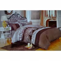 سرویس ملحفه دونفره سه تکه نخی کد 02