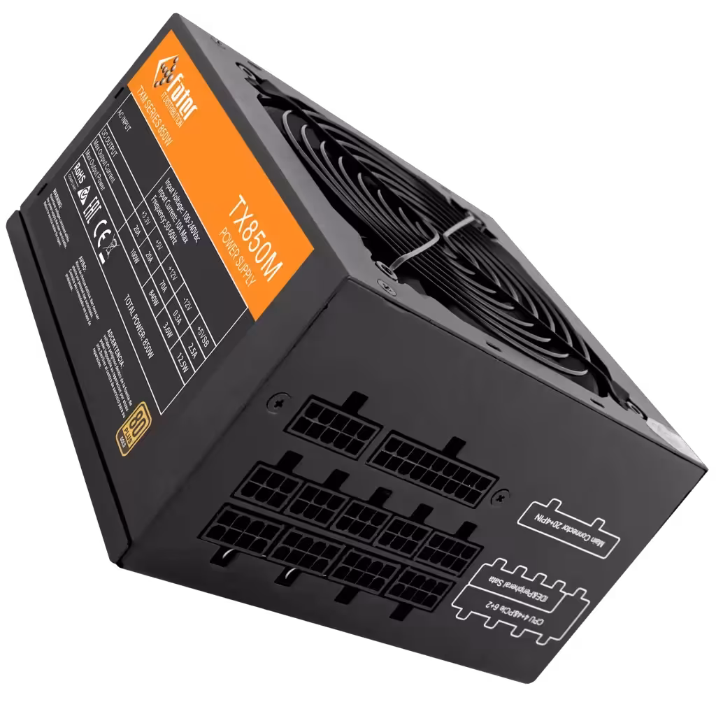 پاور کامپیوتر 850 وات فاطر مدل Fater TX850M 80  Gold - فراز سیستم