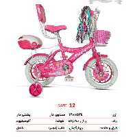 دوچرخه سایز 12 برند راکی دخترانه درجه کیفیت عالی وارداتی