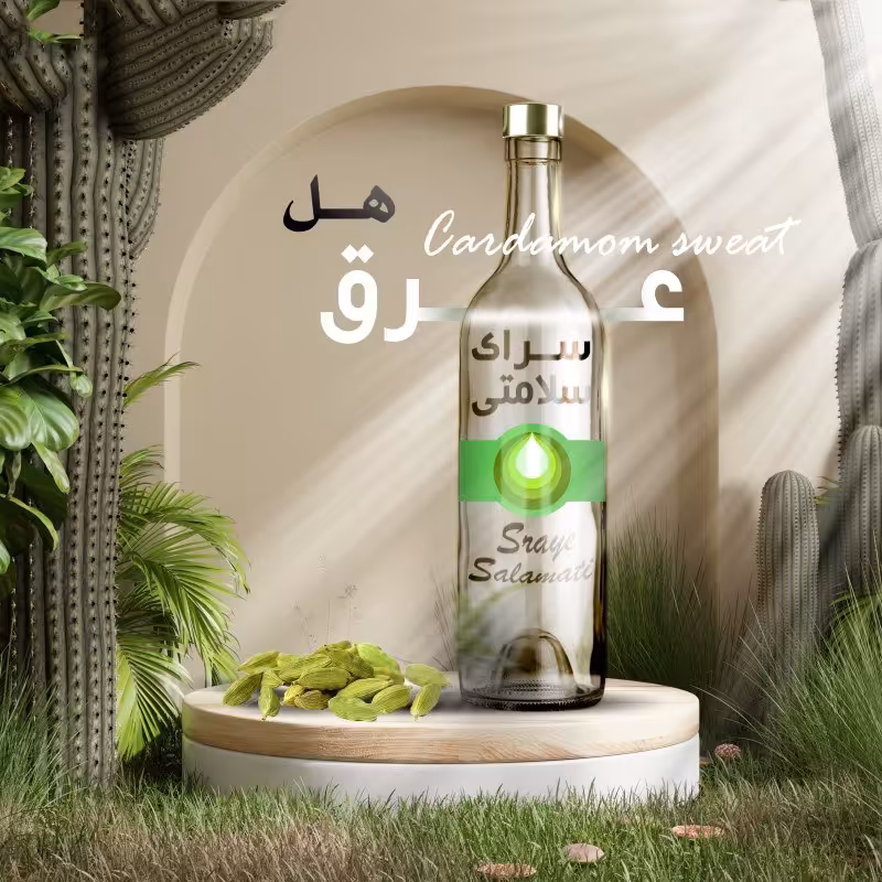 عرق درمانی هل (یک لیتری)