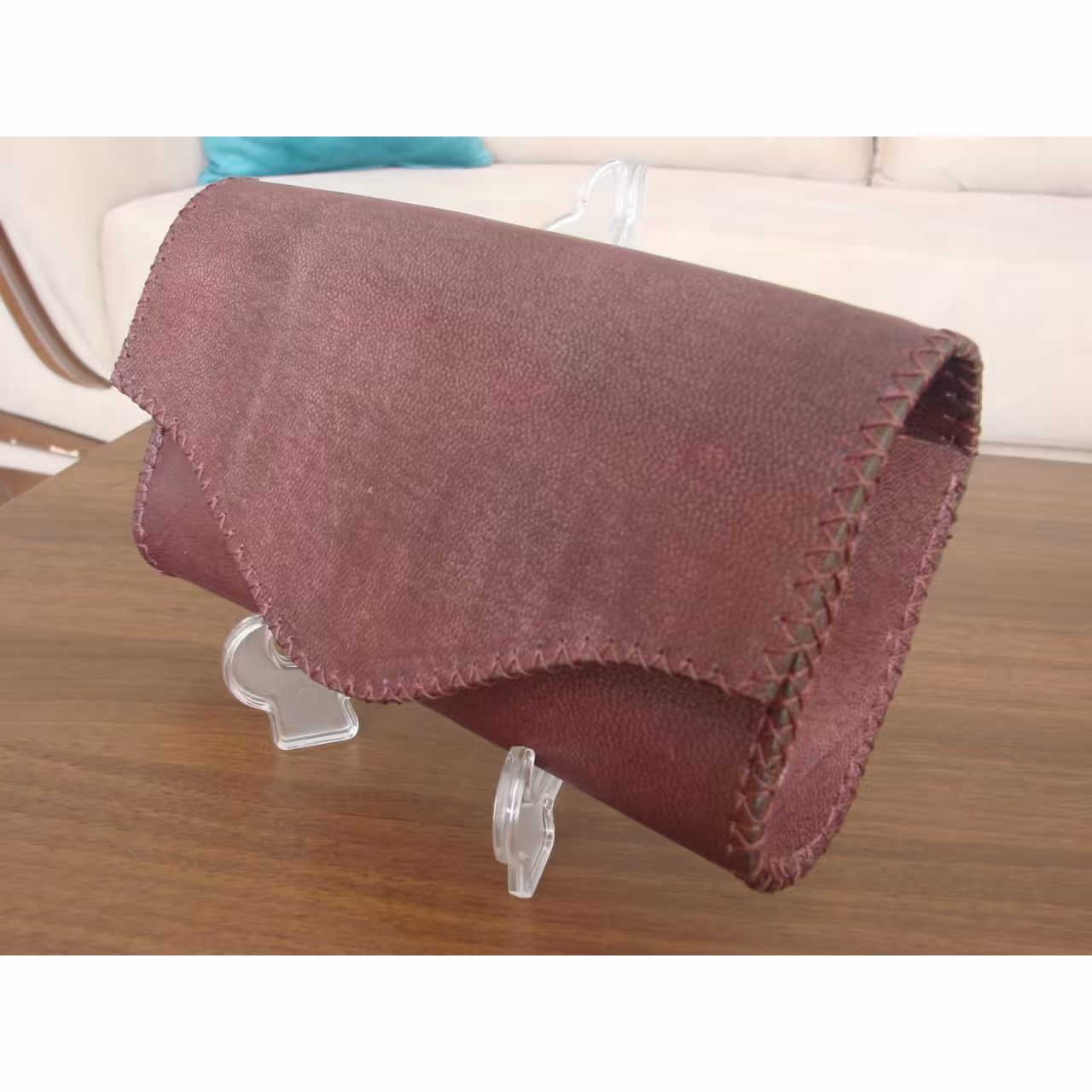 کیف چرم دست دوز زنانه