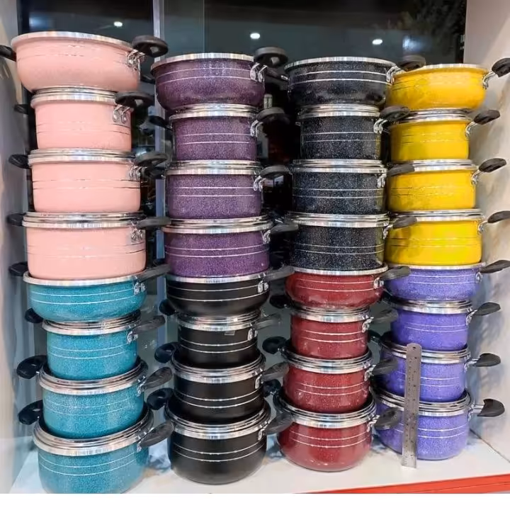 سرویس قابلمه  گرانیتی دانشجویی هلنا