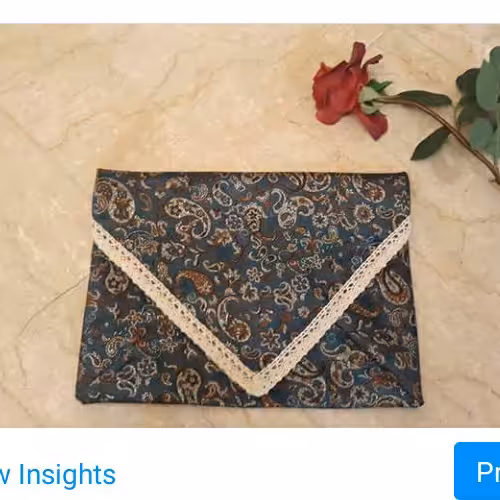 جاقرانی ترمه با استر ساتن