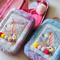 جامداد کتابی طرح یونیکورن
