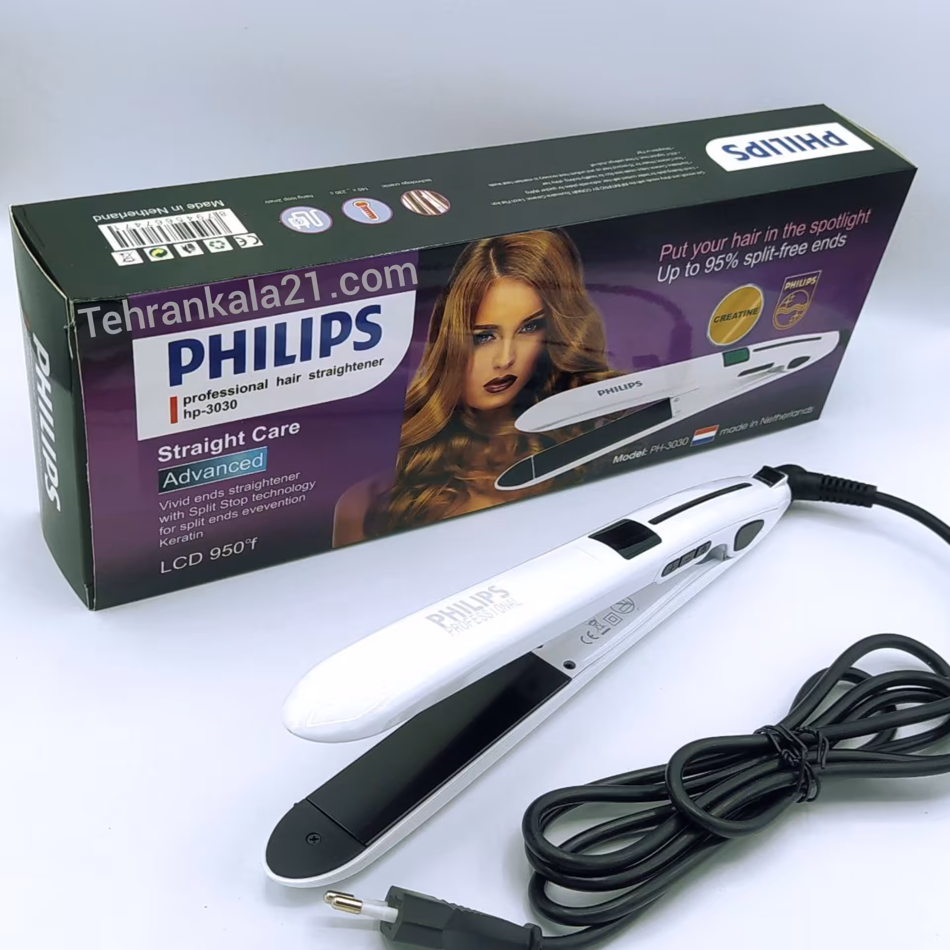 اتو مو حرفه ای فیلیپس مدل PH-3030