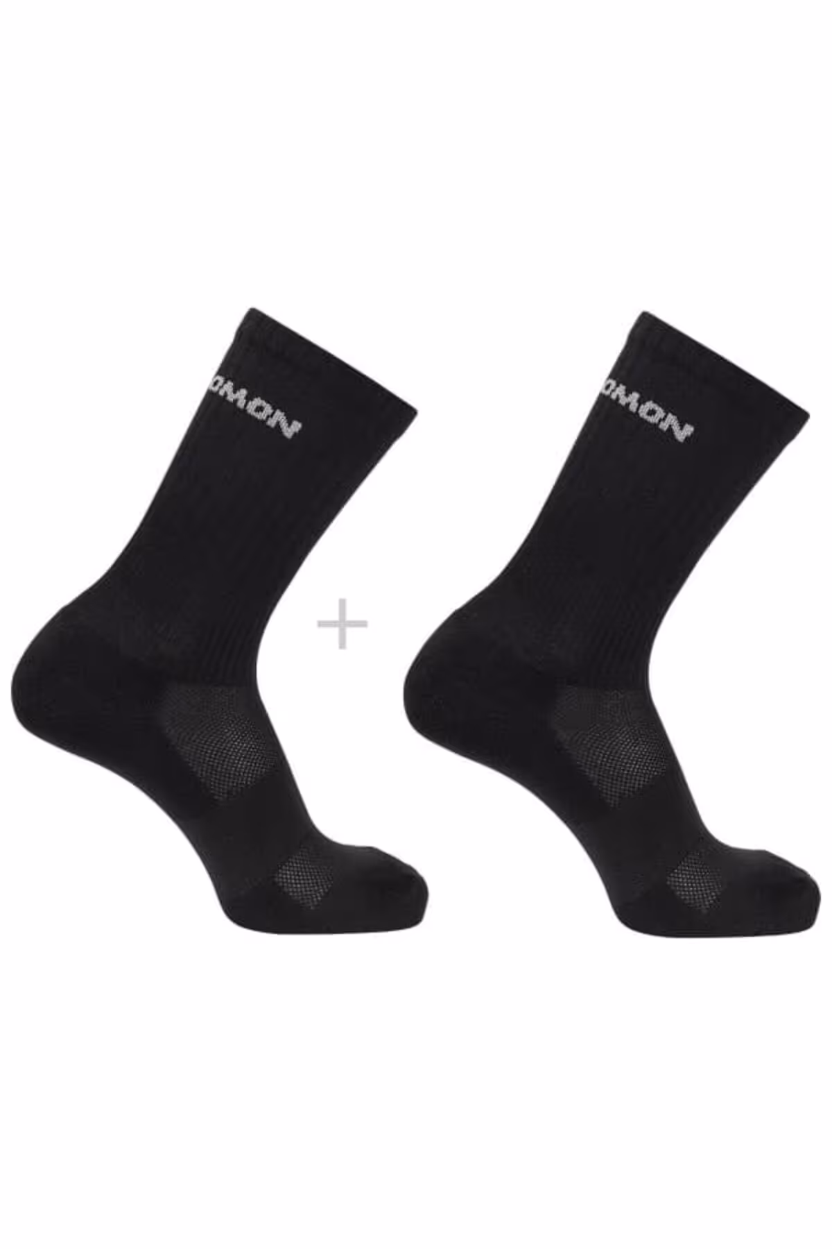جوراب مشکی مردانه و زنانه خدمه 2 PACK اورجینال Salomon