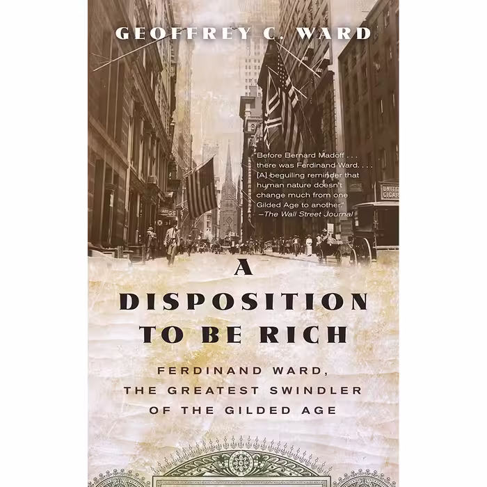 کتاب زبان اصلی A Disposition to Be Rich اثر Geoffrey C Ward انتشارات Vintage