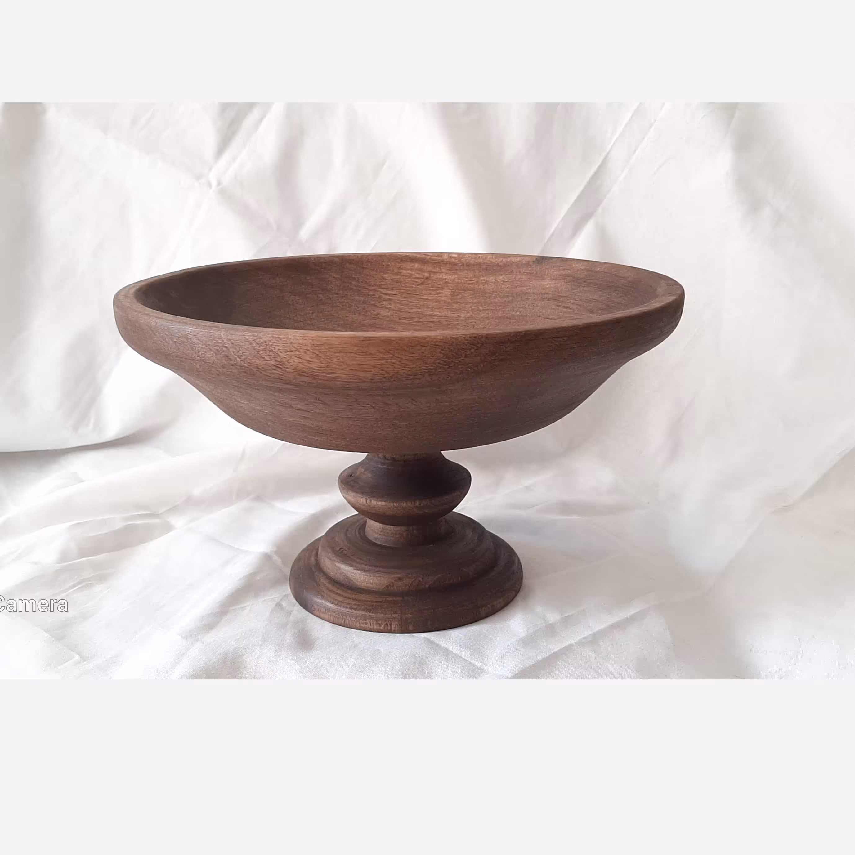 ظرف پذیرایی چوبی پایه دار