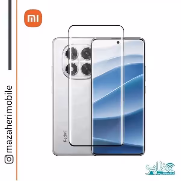 گلس محافظ صفحه نمایش شیائومی xiaomi note14pro فول چسب شیشه ایی اصلی - فروشگاه موبایل مظاهری