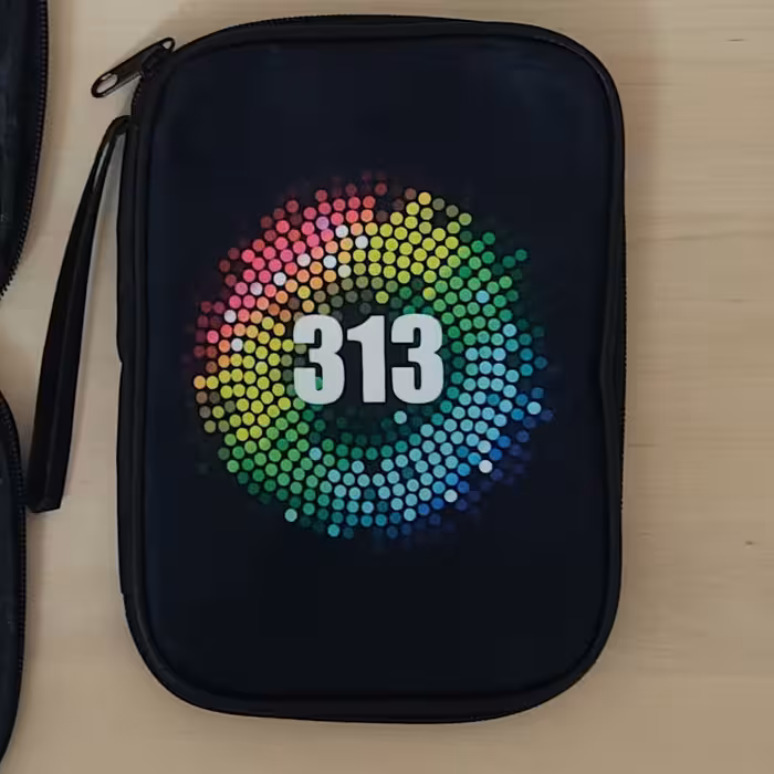 جامدادی کتابی جنس مخمل با طرح 313