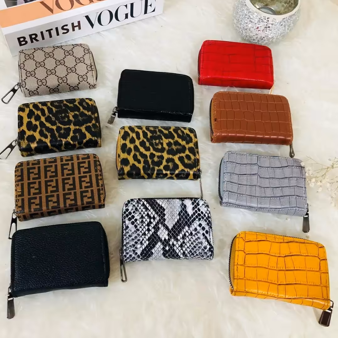 جاکارتی آکاردئونی زیپی 1مدل کیف جاکارتی شیک ونظم دهنده کارتهای اعتباری