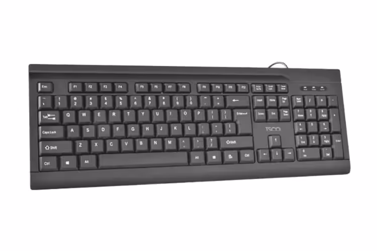 کیبورد USB تسکو مدل TK 8015 – جعبه بازTSCO TK 8015 USB Wired Keyboard open-box