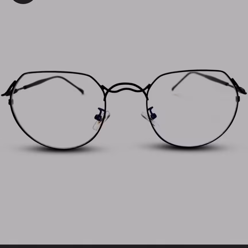 عینک طبی گرد مشکی مخصوص مطالعه b65