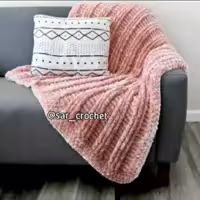 شال مبل صورتی