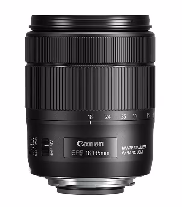 لنز دوربین کانن مدل 18-135 میلی متر IS USM