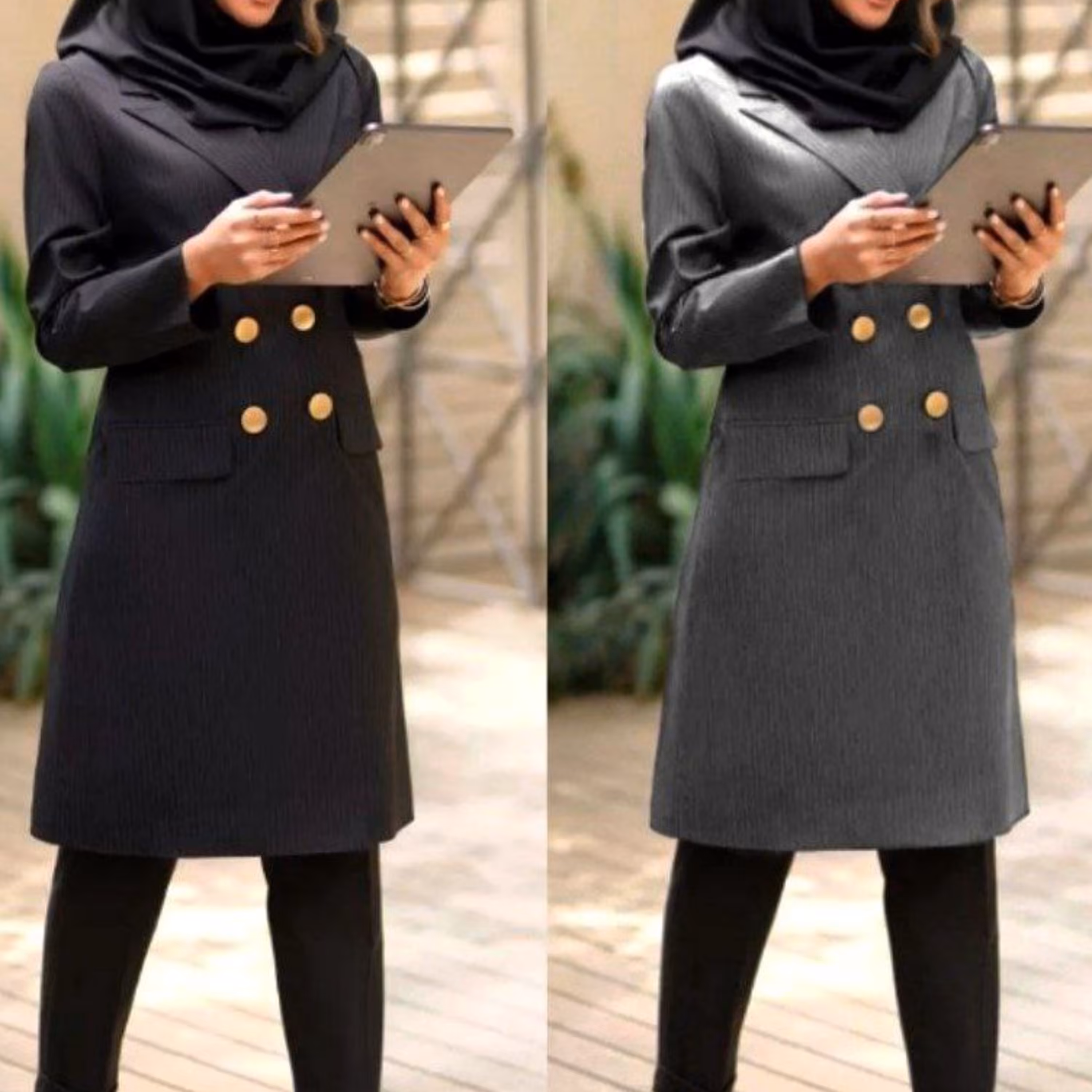 مانتو اداری ارغوان