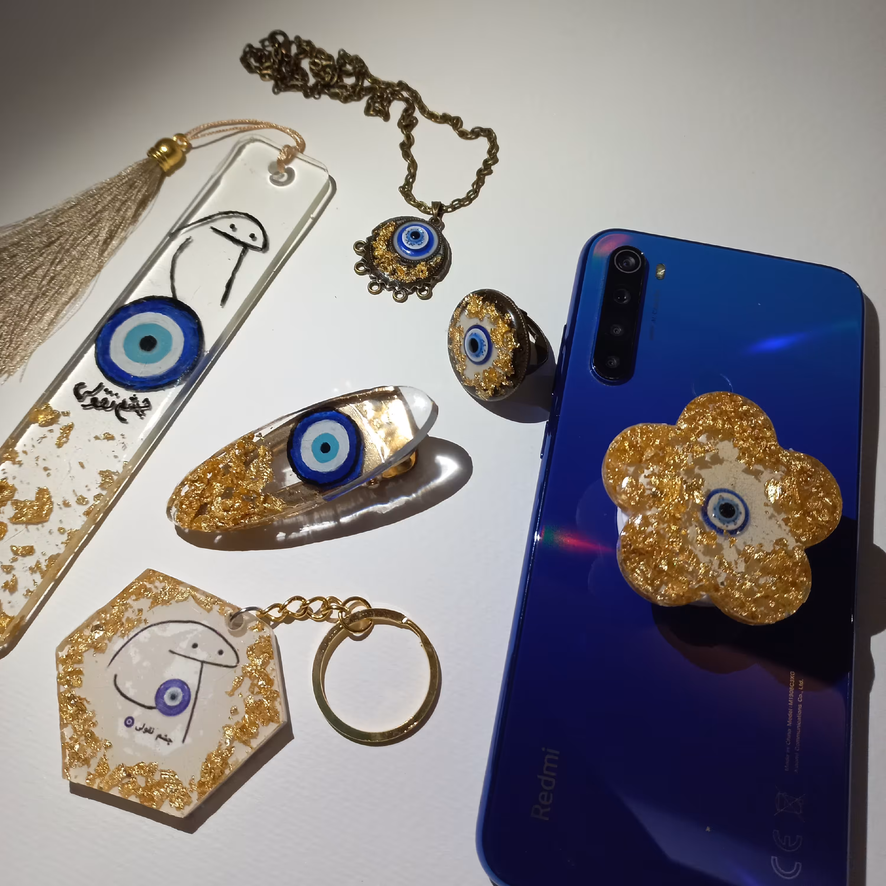 ست هدیه 6 تکه مدل چشم نظر