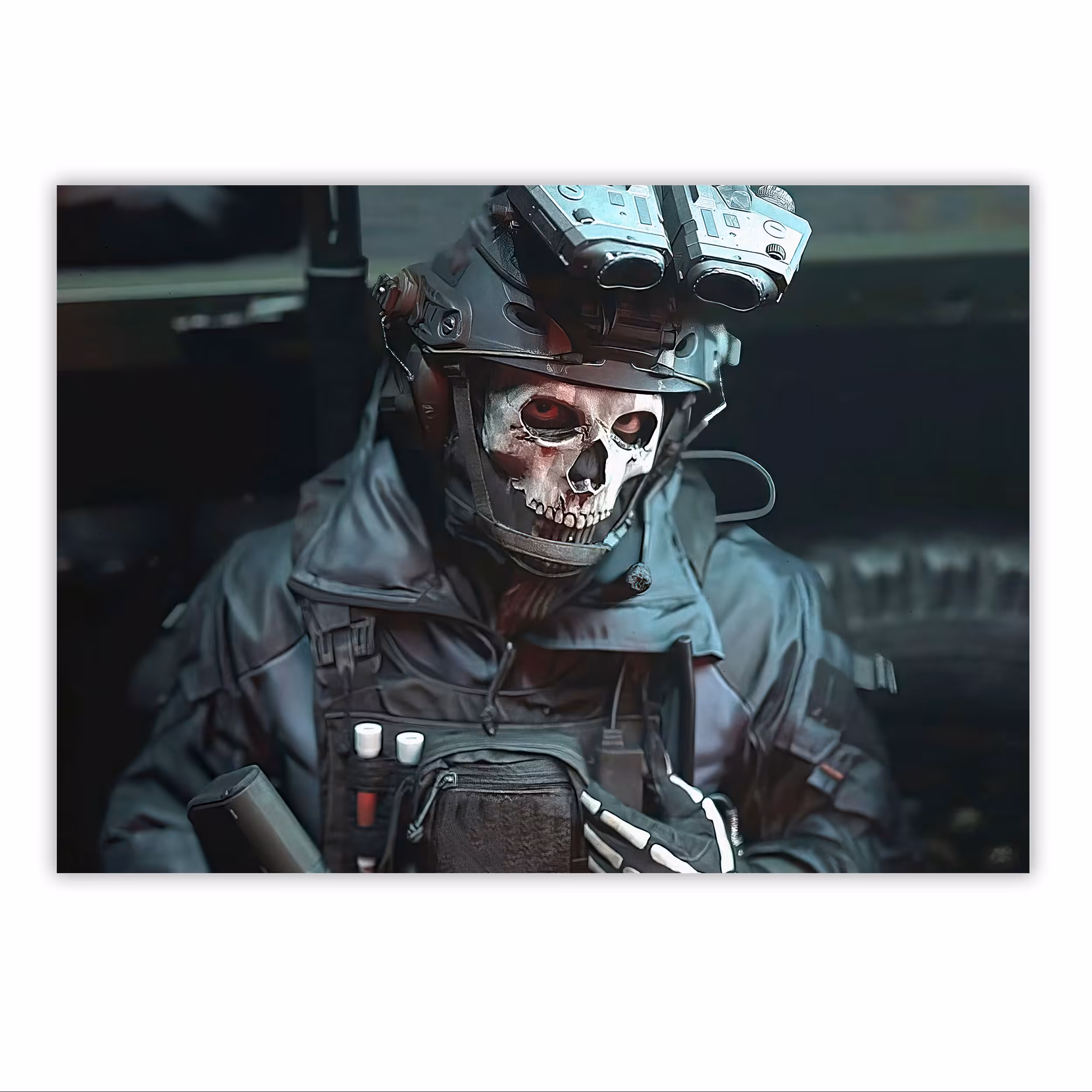 تابلو شاسی مدل گوست Ghost سایز 20 در 28 کد 19