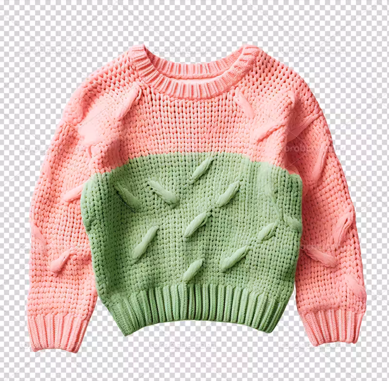 عکس PNG پلیور دو رنگ | گرافیک با طعم تربچه